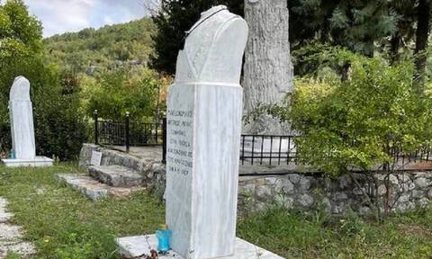 Έδεσσα - Βανδαλισμοί: Αποκεφάλισαν μνημεία Μακεδονομάχων σε κεντρικά πάρκα