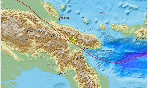 Παπούα Νέα Γουινέα: Ισχυρός σεισμός 7,6 βαθμών – Προειδοποίηση για τσουνάμι