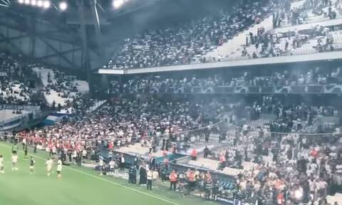 Champions League: Επεισόδια στο Μαρσέιγ-Άιντραχτ – Ένας τραυματίας, 17 συλλήψεις