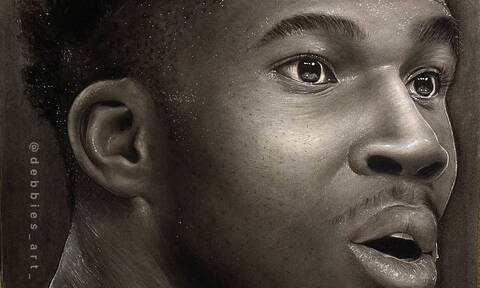Γιάννης Αντετοκούνμπο: Το πανέμορφο πορτρέτο που σχεδίασε με μολύβι 20χρονη Νιγηριανή