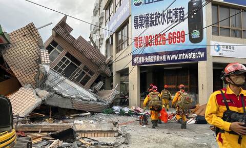 Ταϊβάν: Νέος ισχυρός σεισμός μεγέθους 5,7 βαθμών - Ανησυχία για νέες δονήσεις