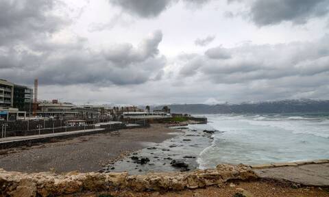 Έκτακτο δελτίο επιδείνωσης καιρού: Επικίνδυνα φαινόμενα στην Κρήτη