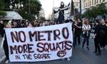 Εξάρχεια: Νέα πορεία κατά της δημιουργίας σταθμού του μετρό στην πλατεία