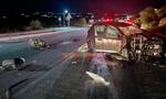 Κρήτη: Σφοδρή σύγκρουση μηχανής με αυτοκίνητο - Τρεις τραυματίες (pics)