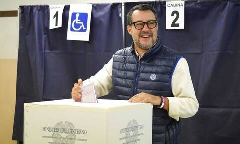 Εκλογές Ιταλία - Σαλβίνι: «Η κεντροδεξιά έχει σαφές προβάδισμα. Σας ευχαριστώ»
