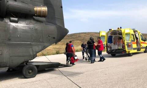 Αεροδιακομιδή από την Σαντορίνη στην Κρήτη για 34χρονη εγκύου