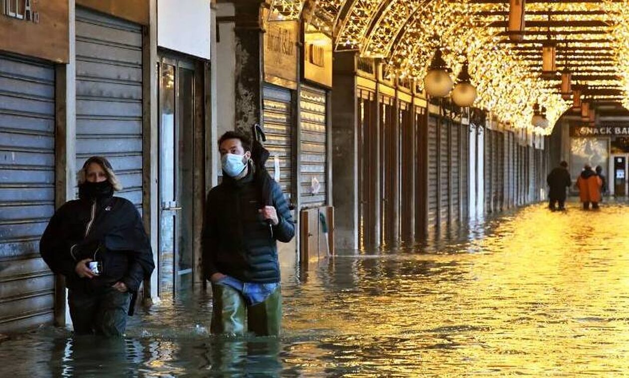 Βενετία: Πλημμύρισε ξανά η πόλη της Ιταλίας- Τι είναι το φαινόμενο «acqua alta»