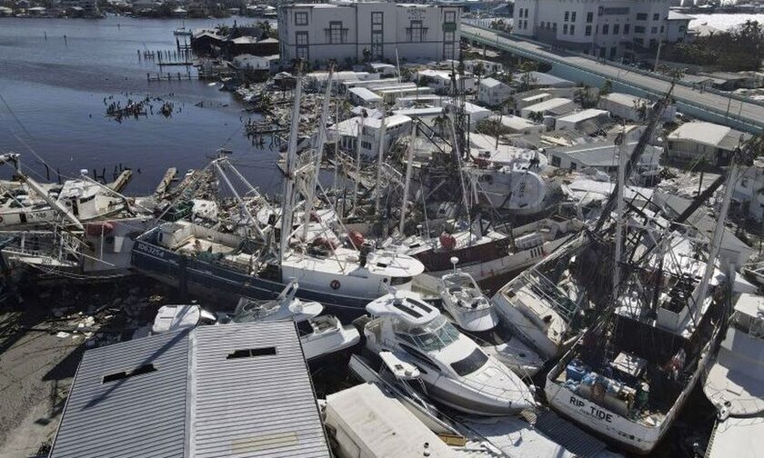 Ολική καταστροφή στη Φλόριντα – Ο κυκλώνας Ίαν σκότωσε 12 ανθρώπους και προκάλεσε χάος