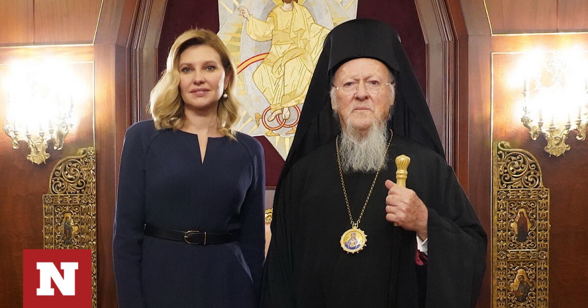 Η σύζυγος του Ζελένσκι επισκέφτηκε το Οικουμενικό Πατριαρχείο – Newsbomb – Ειδησεις