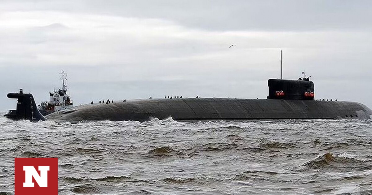 Russian nuclear submarine spotted in the Arctic – “caught” in satellite images – Newsbomb – News