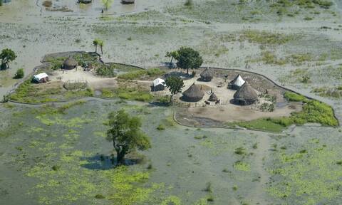 Τεράστιες καταστροφές στο Νότιο Σουδάν -  Πάνω από 900.000 οι πλημμυροπαθείς