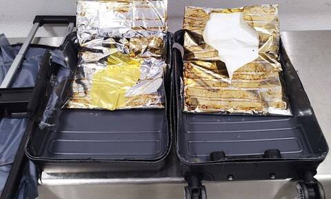 «Μαγική» βαλίτσα με 2 κιλά κοκαΐνης στο Ελ. Βενιζέλος (vid)