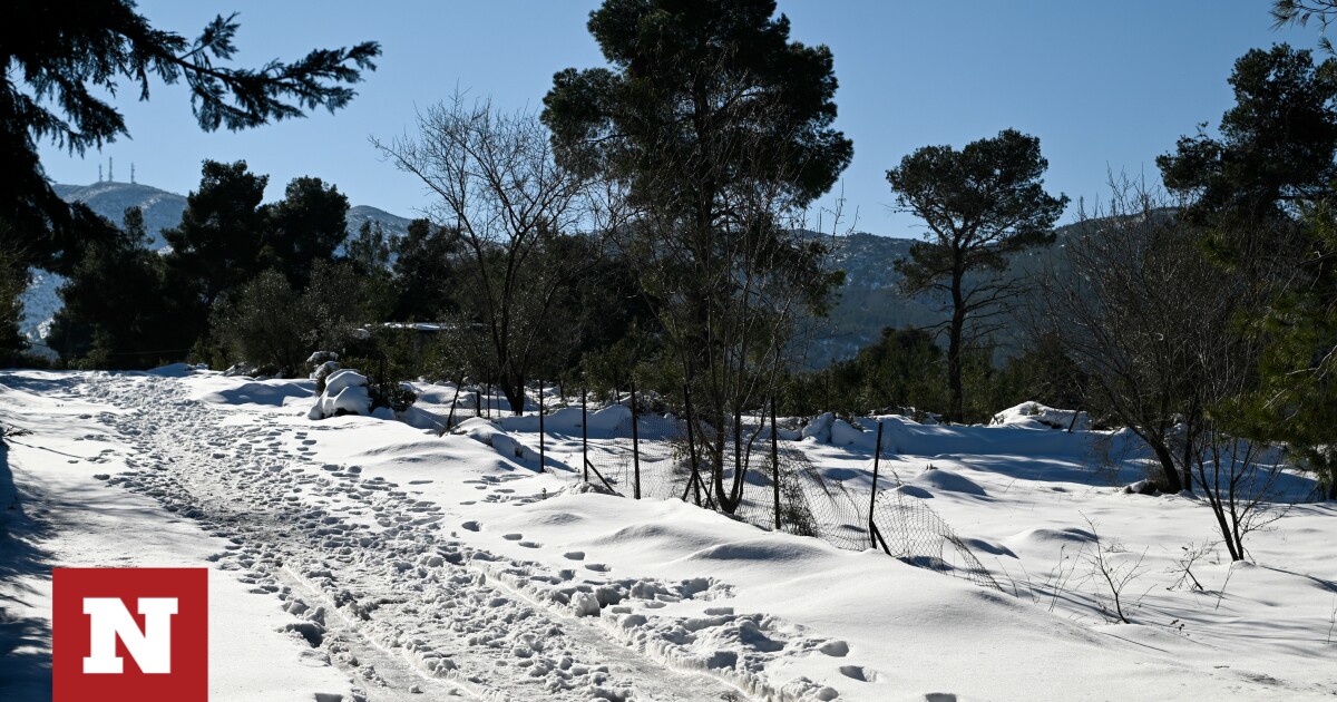 Meromania “spoken”: where and when it will snow in Greece – Newsbomb – News