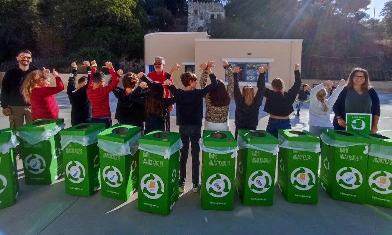 Σχολικός μαραθώνιος ανακύκλωσης στο νησί της Λέρου