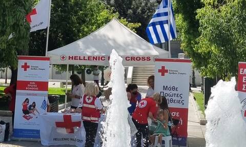 Ελληνικός Ερυθρός Σταυρός: Ενημέρωση για τον διαβήτη στο Σύνταγμα