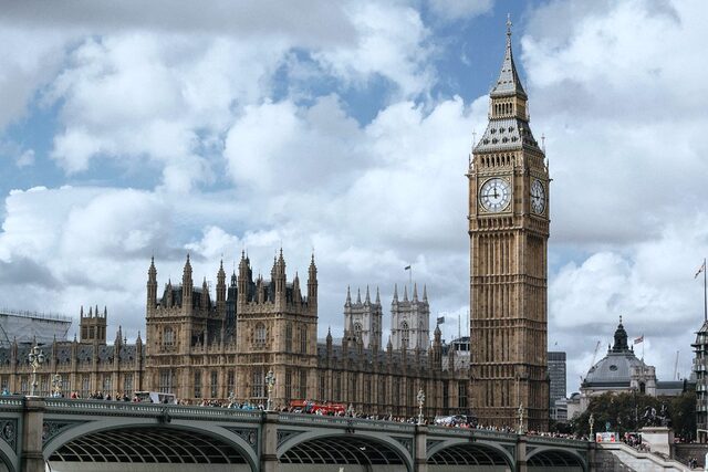 Ηνωμένο Βασίλειο Big Ben στο Λονδίνο