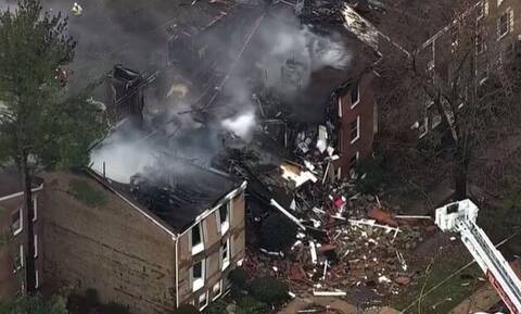ΗΠΑ: Έκρηξη σε συγκρότημα κατοικιών στο Μέριλαντ - Πολλοί τραυματίες