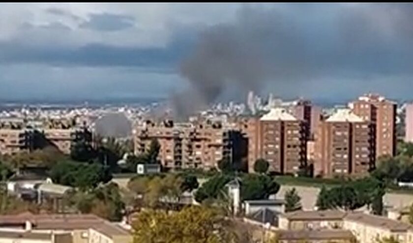 Μεγάλη έκρηξη και στο κέντρο της Μαδρίτης