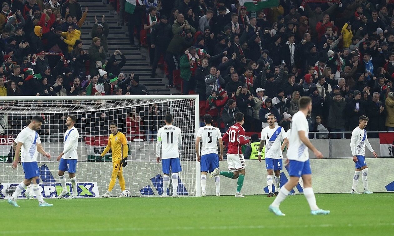 Ουγγαρία - Ελλάδα 2-1: Προβλημάτισε ξανά η Εθνική