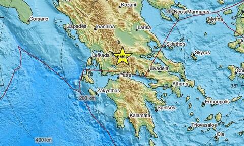 Σεισμός τώρα κοντά στο Καρπενήσι (pics)