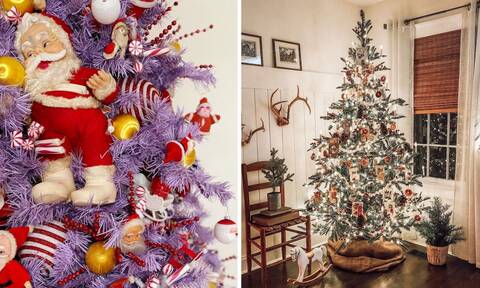 Πρωτότυπες ιδέες για να στολίσετε το χριστουγεννιάτικο δέντρο