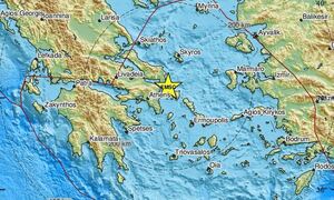 Σεισμός τώρα στη νότια Εύβοια - Αισθητός και στην Αττική (pics)