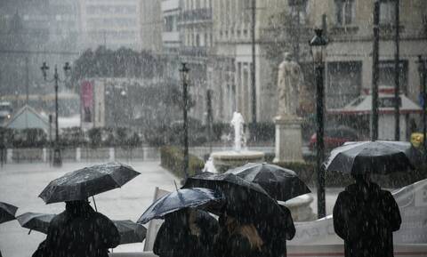 Κακοκαιρία Άριελ - Αρνιακός: Ραγδαίες βροχές και θυελλώδεις άνεμοι