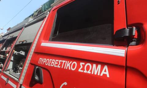 Θεσσαλονίκη: Φωτιά σε αποθήκη μεταφορικής εταιρίας στο Καλοχώρι 