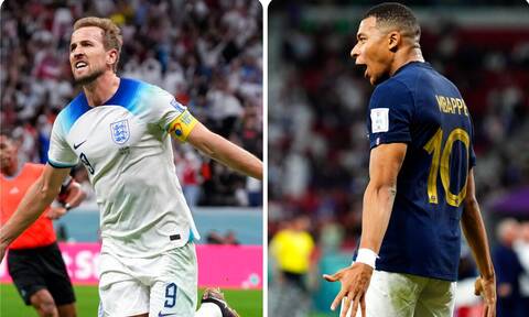 Μουντιάλ 2022: «Τιτανομαχία» Αγγλία – Γαλλία στους «8»