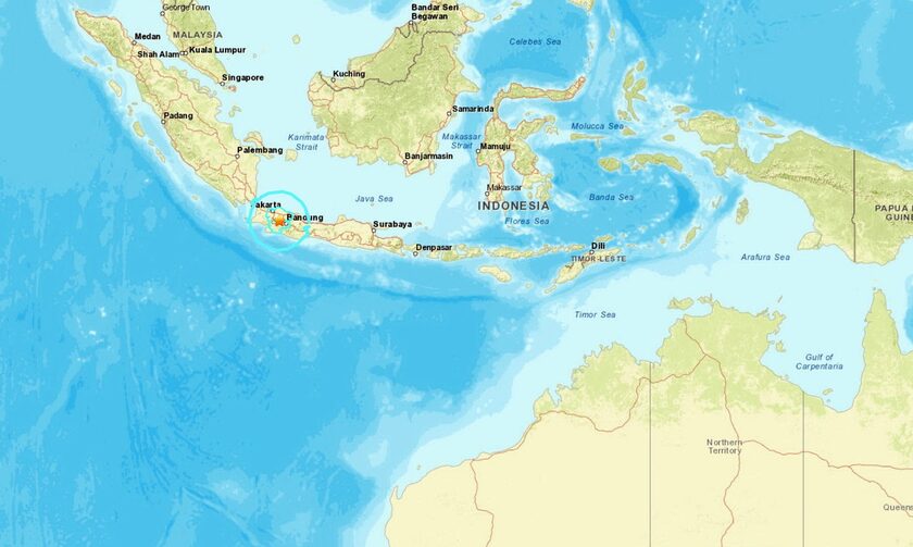 Χάρτης σεισμού