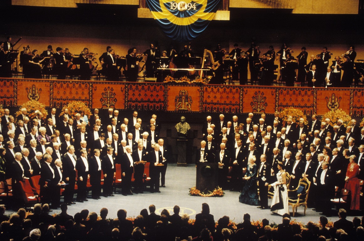 Τελετή απονομής των Βραβείων Νόμπελ το 1996