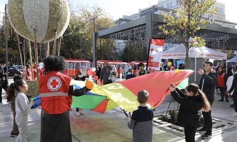 Ο Ελληνικός Ερυθρός Σταυρός γιόρτασε την «Παγκόσμια Ημέρα Παιδιού»