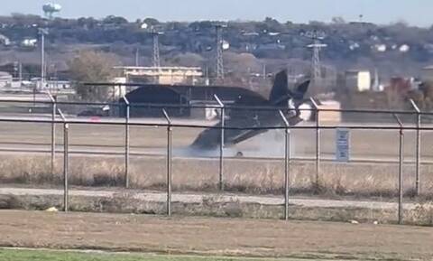 Το εκτινασσόμενο κάθισμα έσωσε τον πιλότο ενός F-35 στο Τέξας