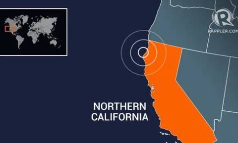ΗΠΑ: Σεισμός 6,4 Ρίχτερ σημειώθηκε στα ανοικτά της βόρειας Καλιφόρνιας