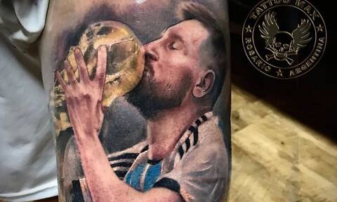 Τρέλα δίχως τέλος για τον Μέσι - Αργεντίνοι χτυπάνε ασταμάτητα τατουάζ
