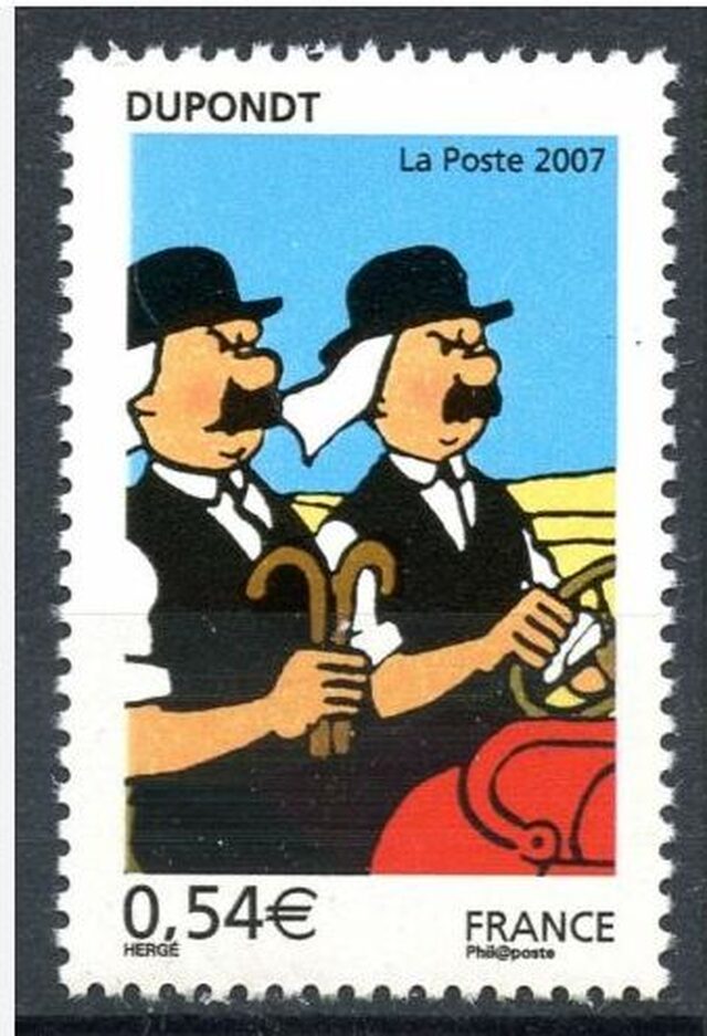 Γραμματόσημα Τεν-Τεν