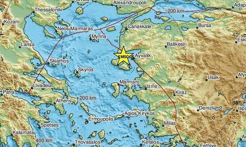 Σεισμός στη Μυτιλήνη - Αισθητός στο νησί (pics)