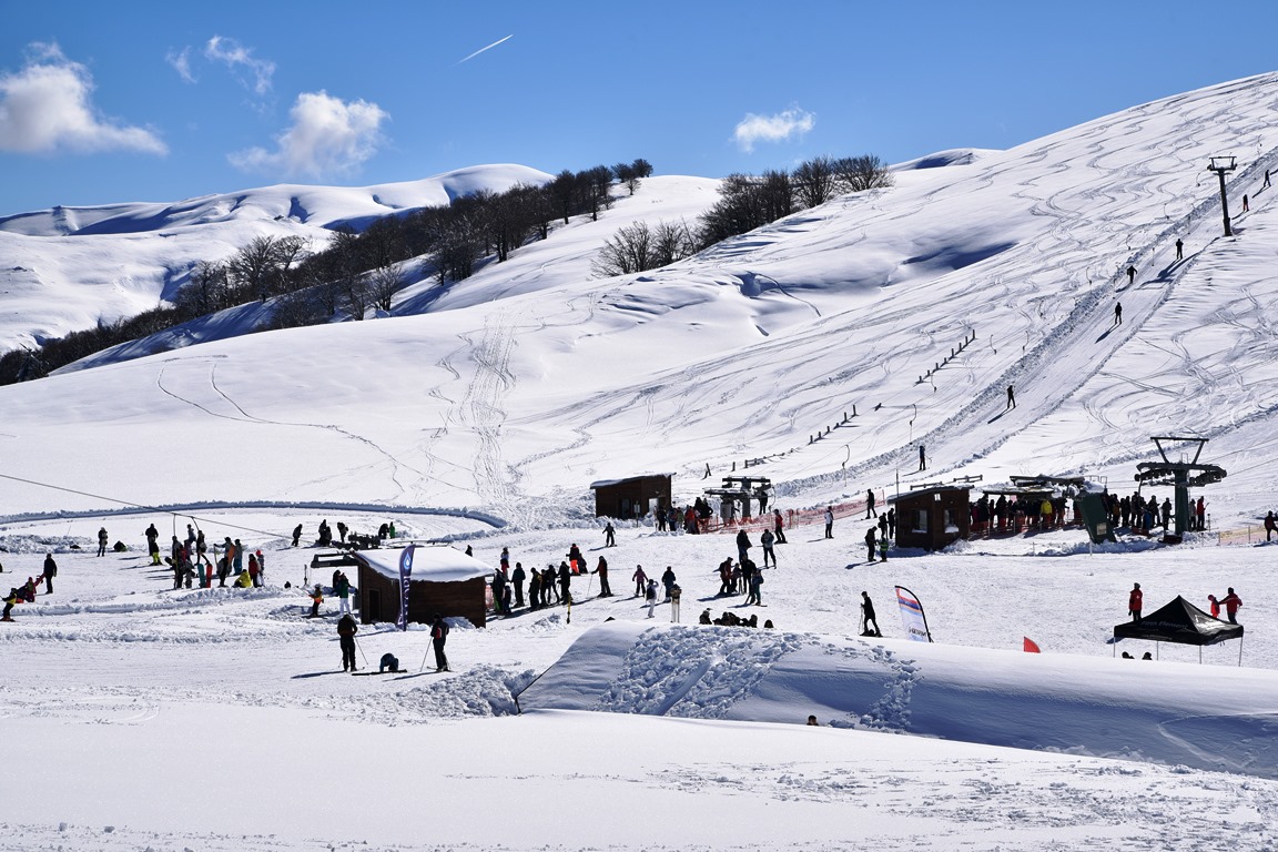 Το χιονοδρομικό κέντρο στο Ανήλιο του Μετσόβου