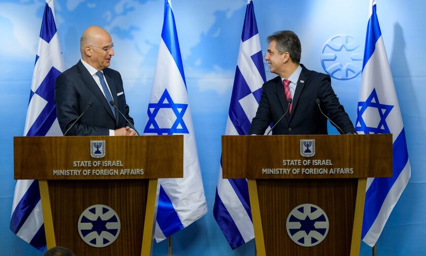 Δένδιας: Σαφής δήλωση του Ισραήλ υπέρ των κυριαρχικών δικαιωμάτων της Ελλάδας