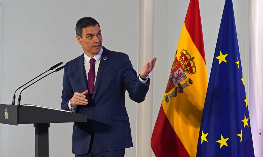 O πρωθυπουργός της Ισπανίας, Πέδρο Σάντσεθ