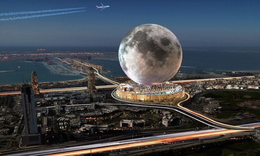 Ντουμπάι: Εντυπωσιακές εικόνες από μια υπερπολυτελή σεληνιακή αποικία