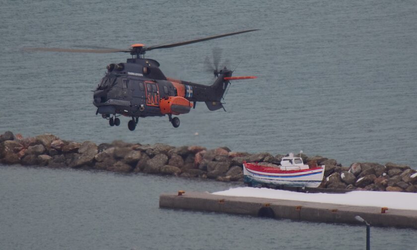 Λέρος: Αναφορά για νεκρό στη θάλασσα - Σηκώθηκε Super Puma