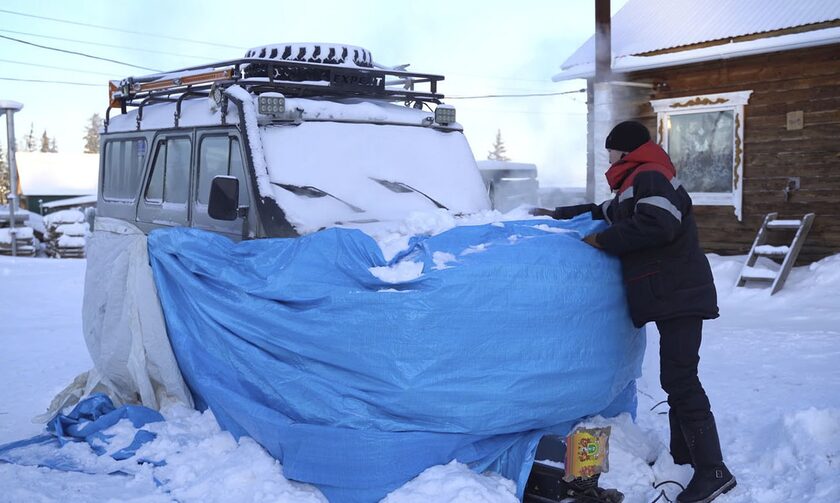 Πώς είναι η οδήγηση στους πάγους της Σιβηρίας;