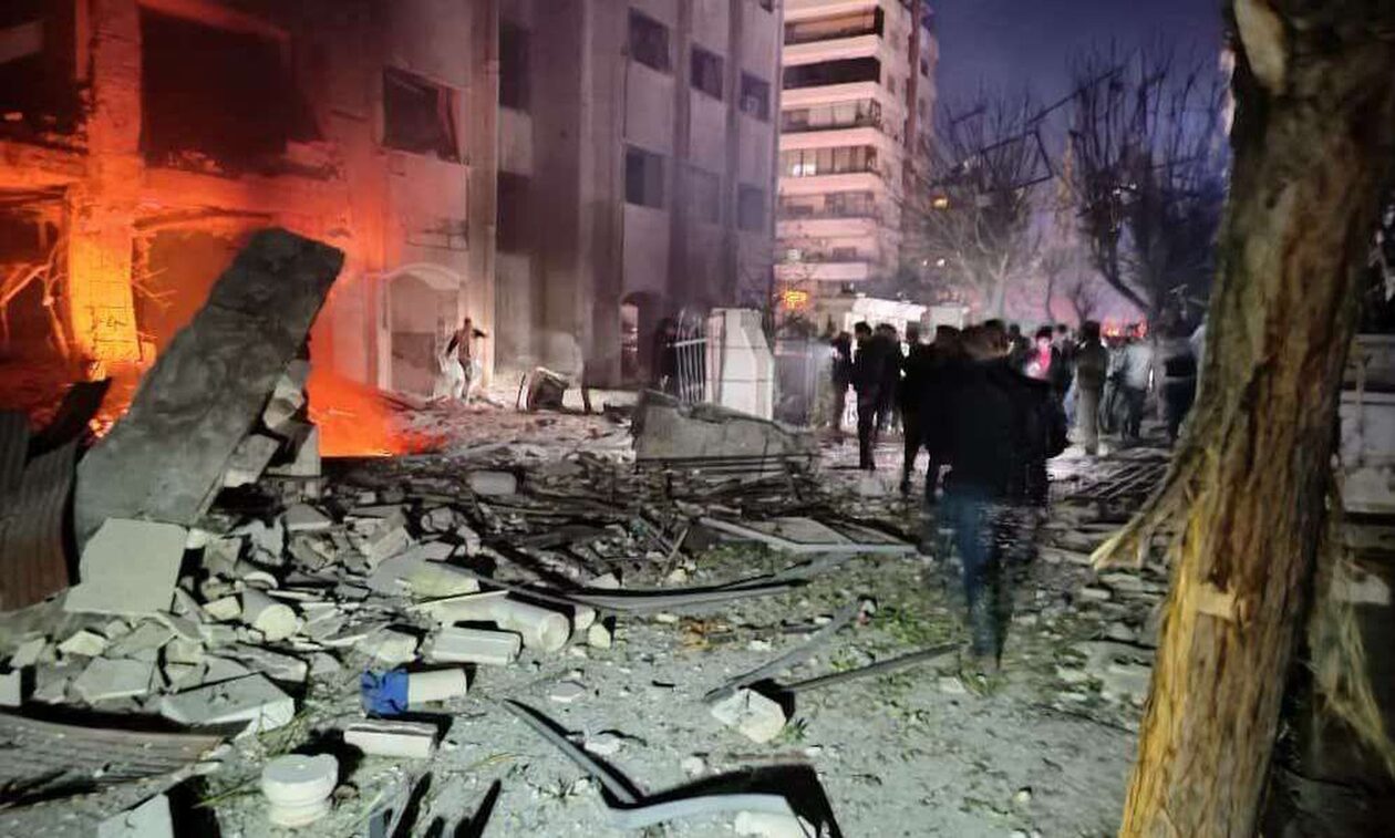 Συναγερμός στη Συρία: Δεκαπέντε νεκροί από ισραηλινό χτύπημα στη Δαμασκό