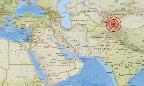 Ισχυρός σεισμός 6,8 Ρίχτερ στο Τατζικιστάν