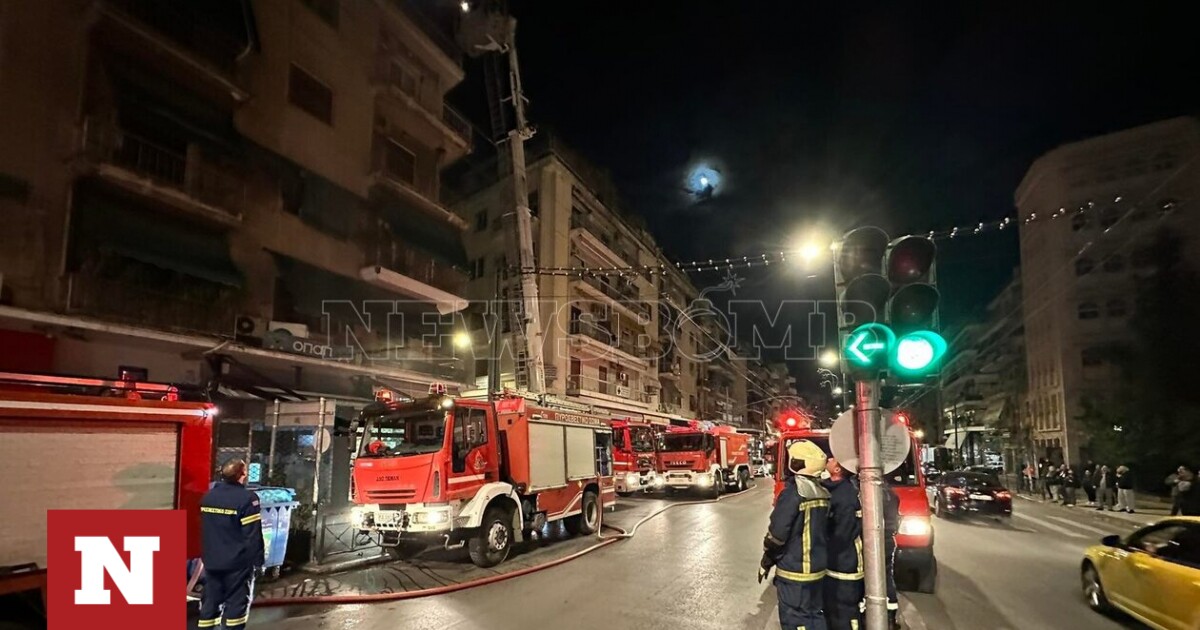 Πυρκαγιά σε διαμέρισμα στην Αχαρνών – Μεγάλη επιχείρηση απεγκλωβισμού – Newsbomb – Ειδησεις