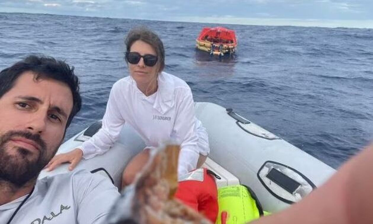 Φάλαινα βύθισε το σκάφος τους και έμειναν 10 ώρες αβοήθητοι στον ωκεανό