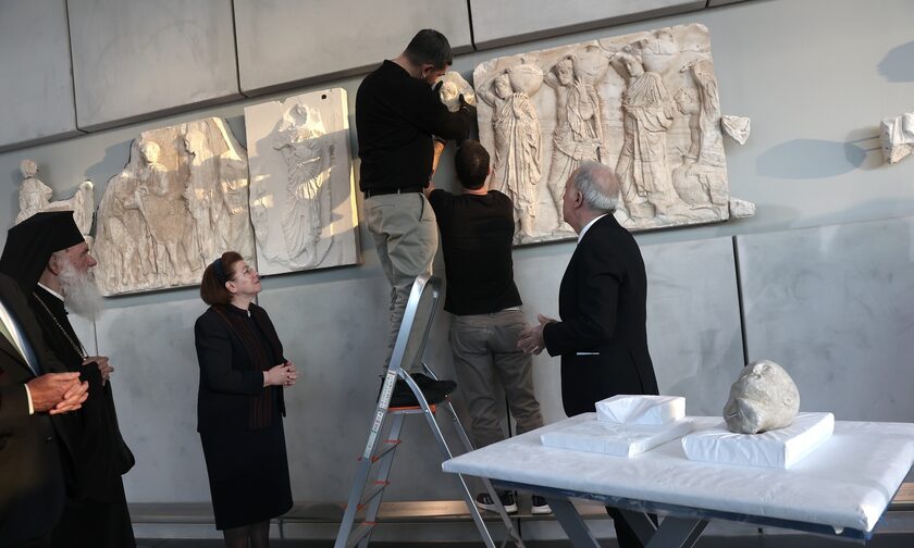 Οριστική επανένωση παρθενώνειων θραυσμάτων από τα Μουσεία του Βατικανού στο Μουσείο Ακρόπολης