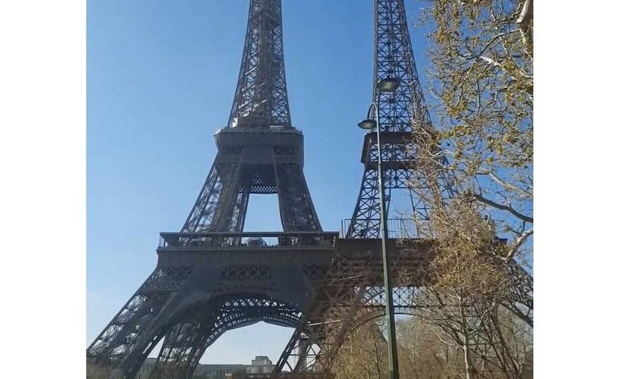 Άναυδοι οι Γάλλοι - Ο πύργος του Άιφελ... διπλός και το αστείο για την τσουλήθρα (vid)