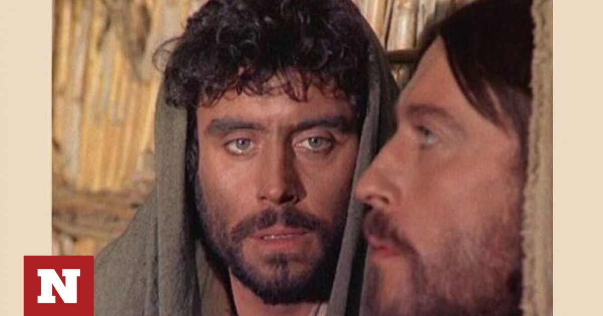 This is what Judas looks like today from the series “Jesus of Nazareth” directed by Franco Zeffirelli
